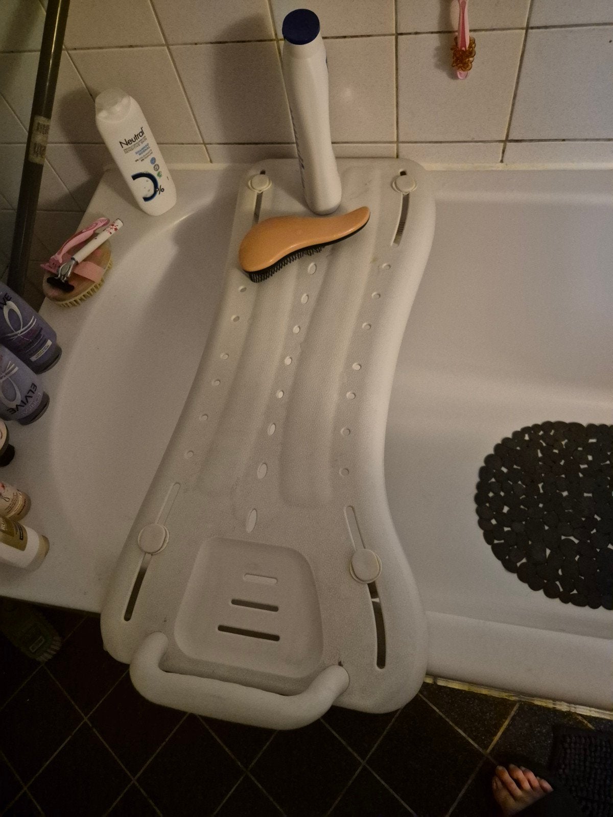 hulpmiddel bad, Ophalen