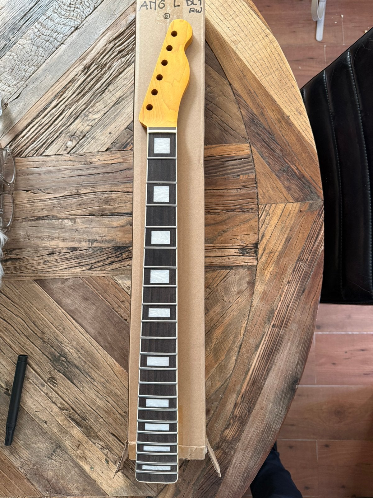 Telecaster hals Block inlay Rw toets “ANG L BLRW, Muziek en Instrumenten, Verzenden, Geen, Geen, Jpsg