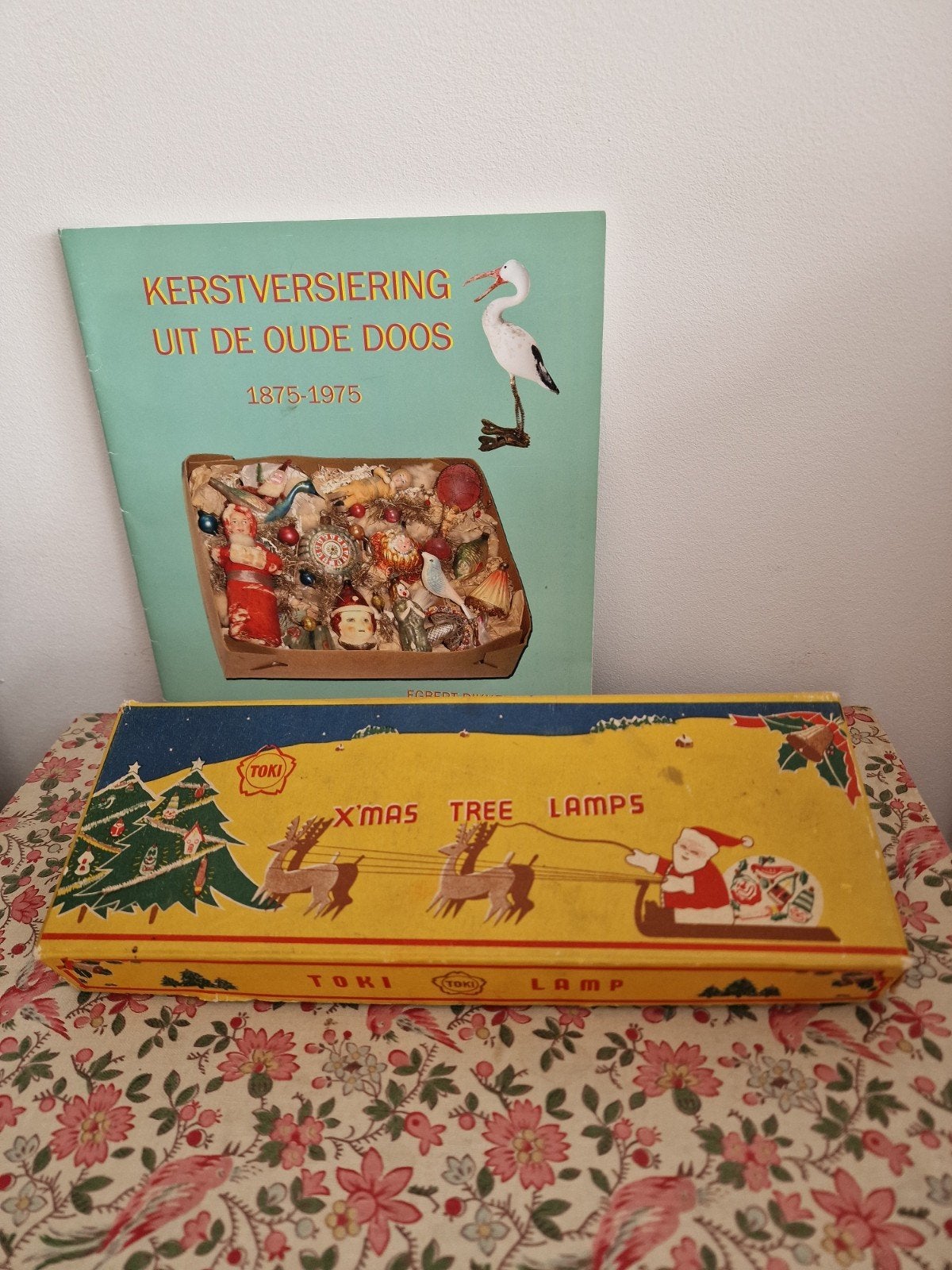 Oude Kerstverlichting in Doos, Ophalen of Verzenden