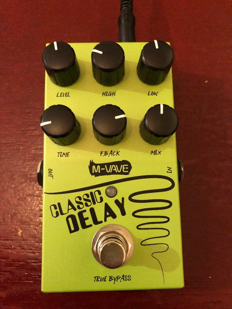 m-Vave Classic Delay pedaal, nieuw, Ophalen of Verzenden, Nieuw, Delay of Echo