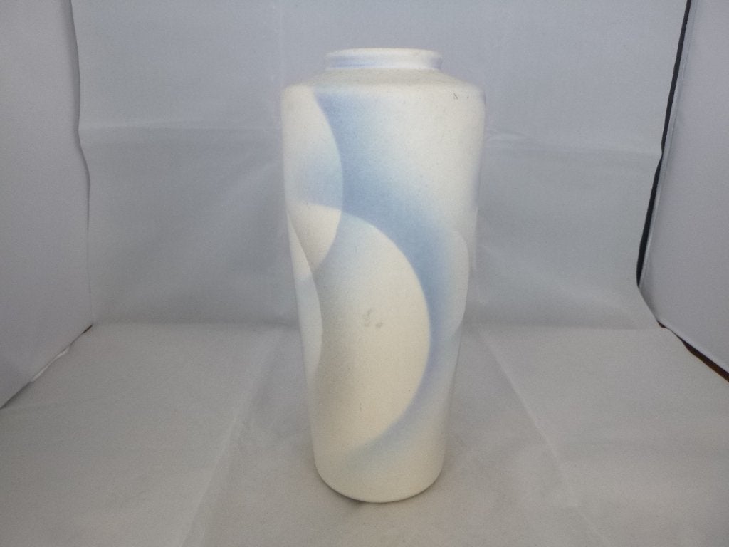 Bay vaas met airbrush decor, Huis en Inrichting, Woonaccessoires | Vazen, Ophalen of Verzenden, Gebruikt, Overige kleuren, Steen/keramiek