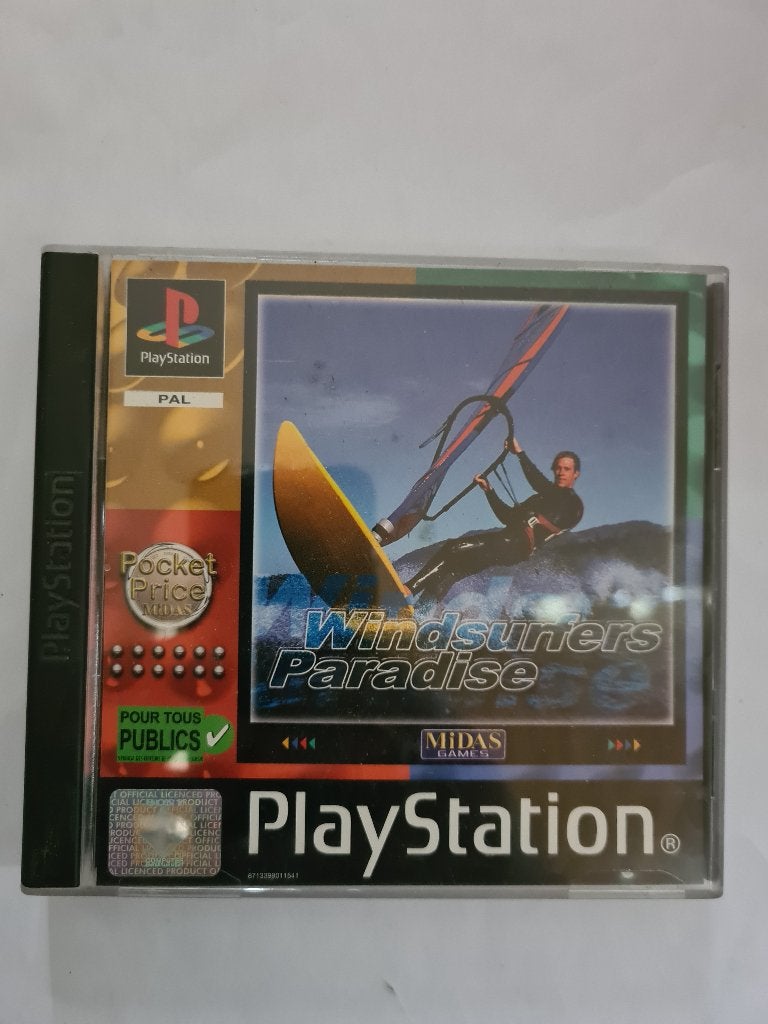 WINDSURFERS PARADISE, Spelcomputers en Games, Games | Sony PlayStation 1, Gebruikt, 1 speler, Racen en Vliegen, Ophalen of Verzenden