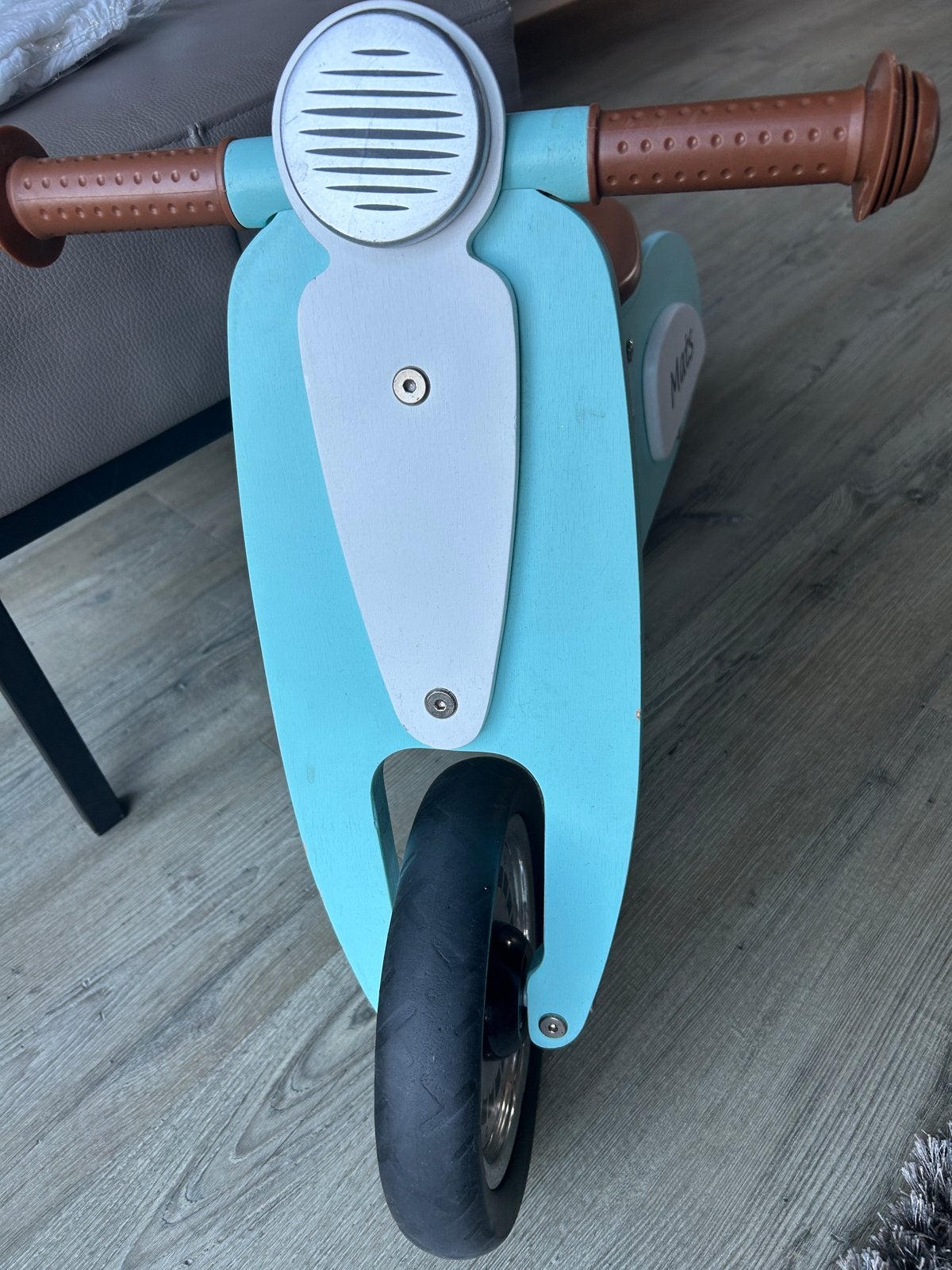 Bandits & Angels houten loopfiets scooter -, Ophalen, Gebruikt, Minder dan 16 inch