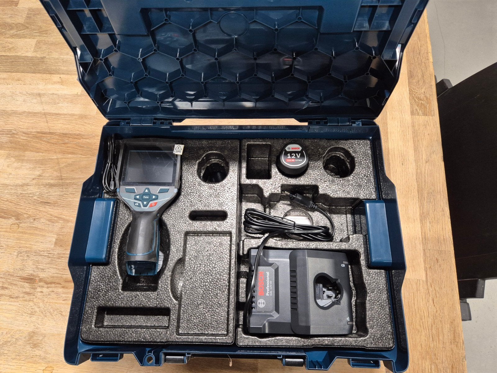 Bosch GTC 400 C Warmtebeeldcamera - Complete Set, Ophalen, Zo goed als nieuw, Temperatuur