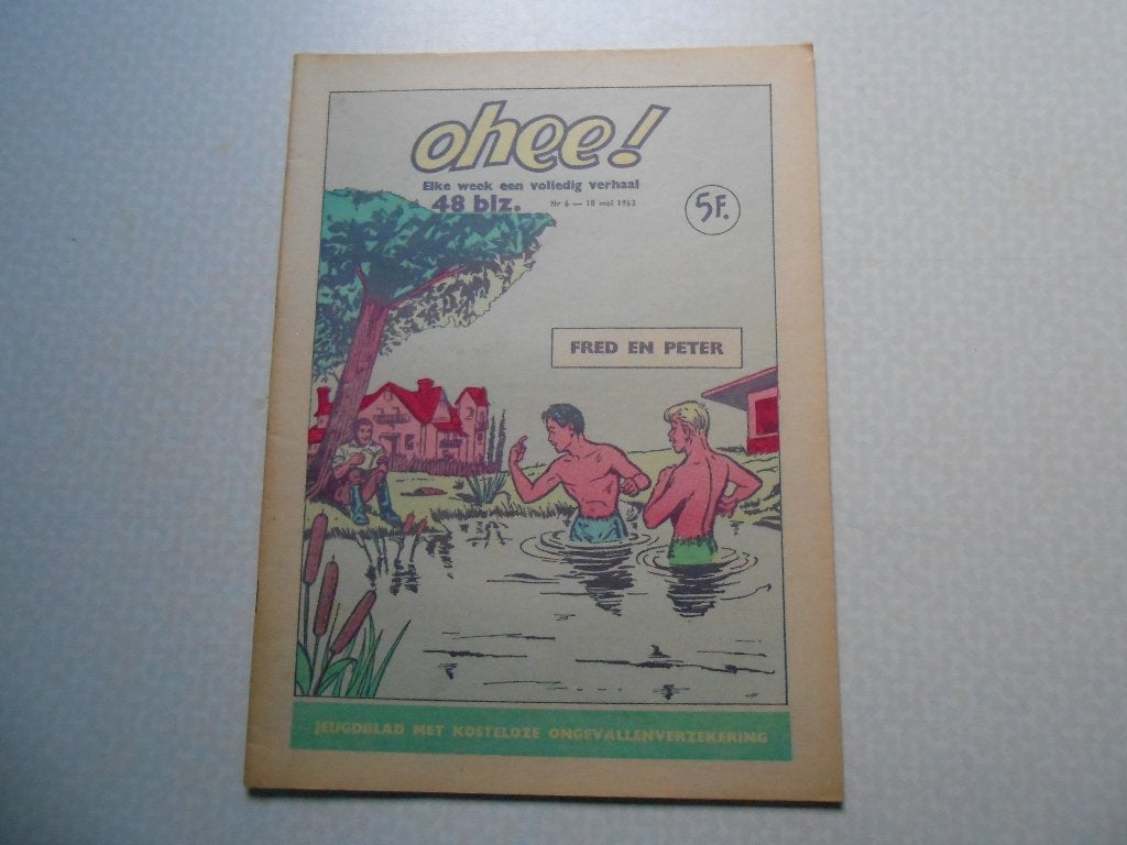Ohee 6 De schat van Sennacherib 1963., Eén stripboek, Ophalen of Verzenden, Nieuw