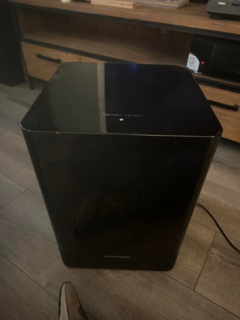 Harman Kardon SUB-TS2BQ Subwoofer - Diepe Bas, Overige merken, Gebruikt, Subwoofer, Ophalen of Verzenden