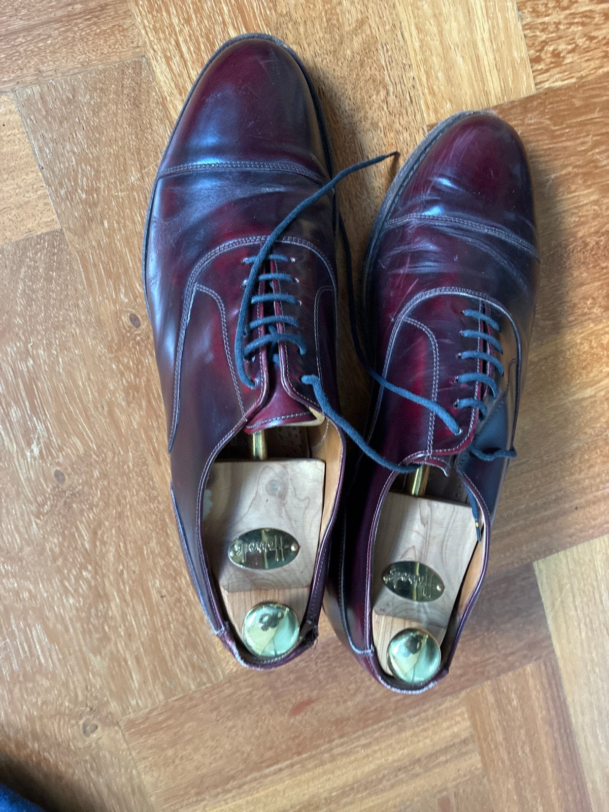 Van Bommel nette herenschoenen maat 10, Ophalen of Verzenden, Gedragen, Bruin, Veterschoenen