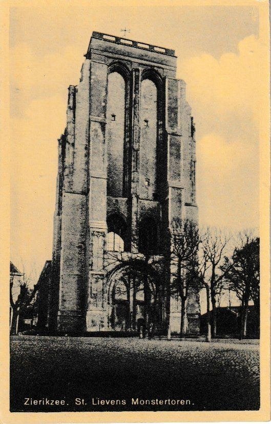 ZIERIKZEE - St. LIEVENS MONSTERTOREN, Ophalen of Verzenden, Ongelopen, Zeeland