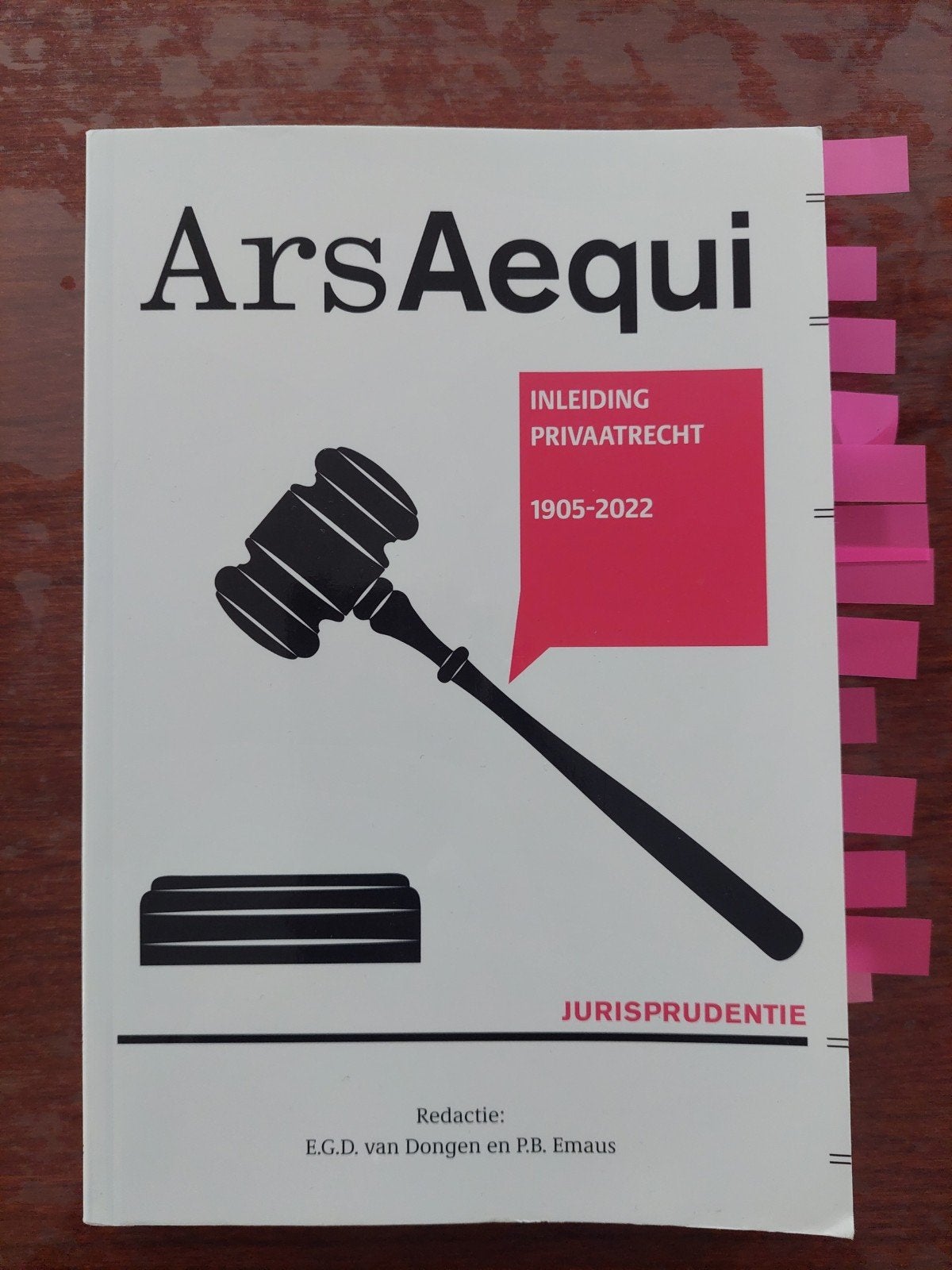 Ars Aequi: Inleiding Privaatrecht 1905-2022 Jurisprudentie, E.G.D. van Dongen en P.B. Emaus, Ophalen of Verzenden, Alpha, WO