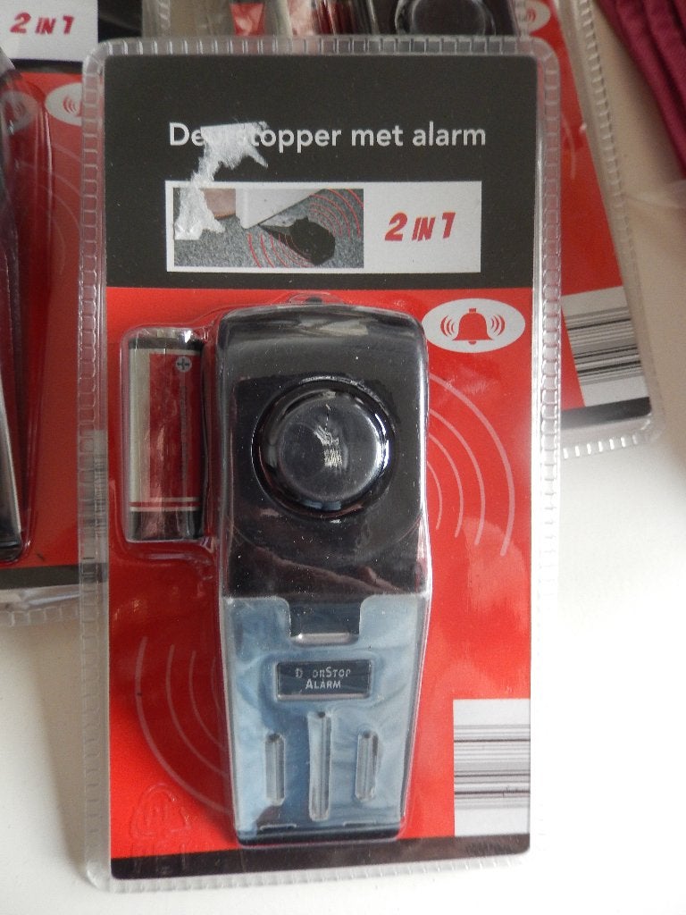 Deurstoppers met  alarm Nieuw 5 stuks, Ophalen of Verzenden, Nieuw, Binnen