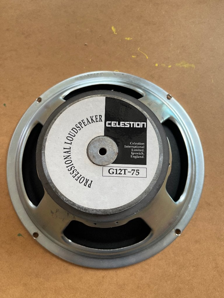 celestion G12T-75, Ophalen of Verzenden, Gebruikt, Gitaar, 50 tot 100 watt