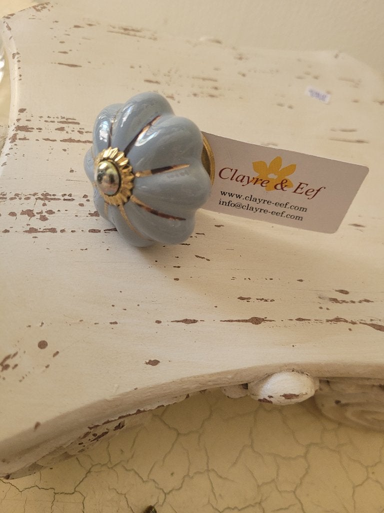 Nieuwe porseleinen kastknoppen Clayre & Eef p/st 2.95, Heikant 21 Kaatsheuvel, Meerkleurig, Belle Vieille Brocante, Nieuw