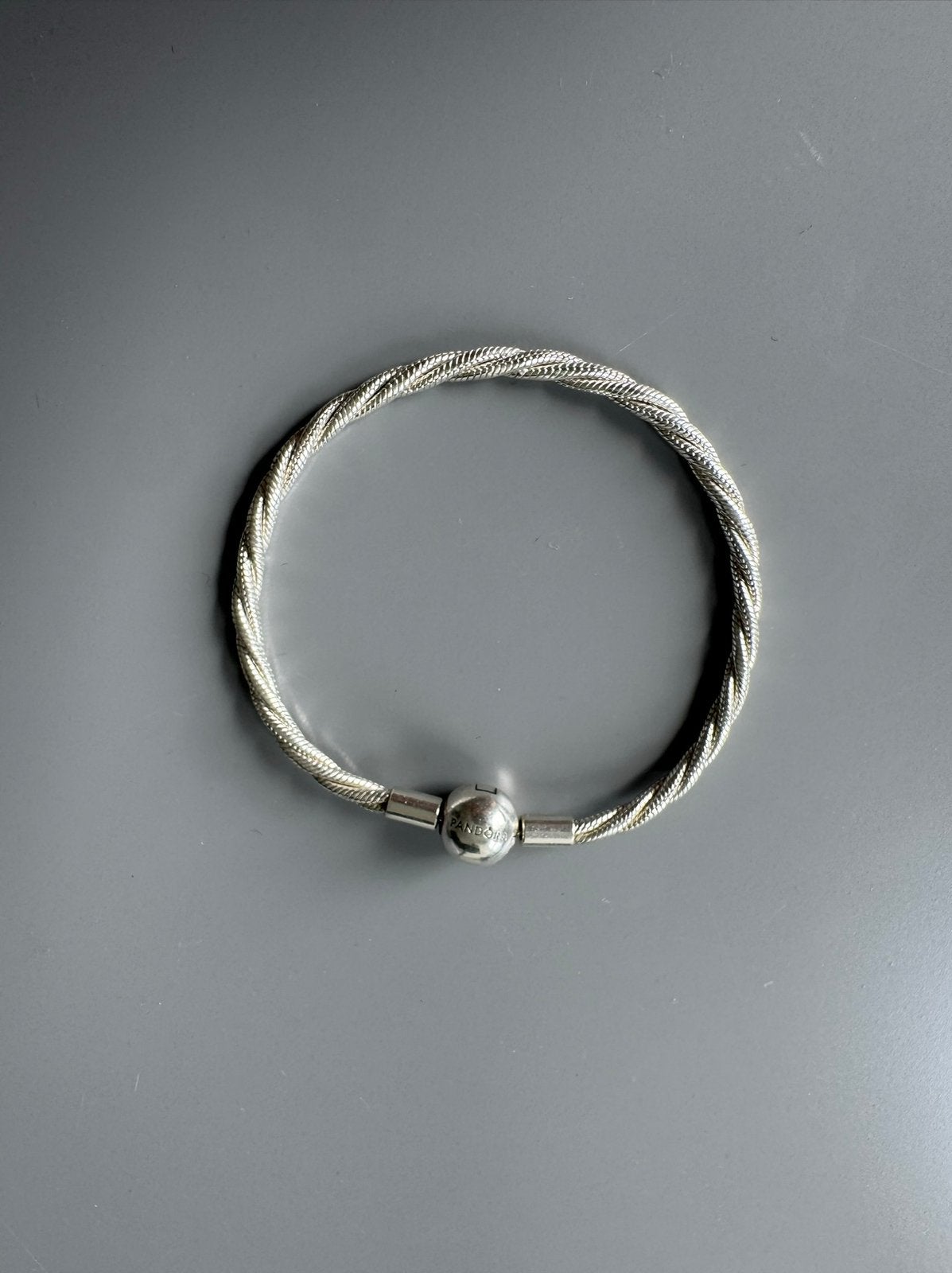 Pandora armband, Ophalen of Verzenden, Zo goed als nieuw, Zilver, Zilver