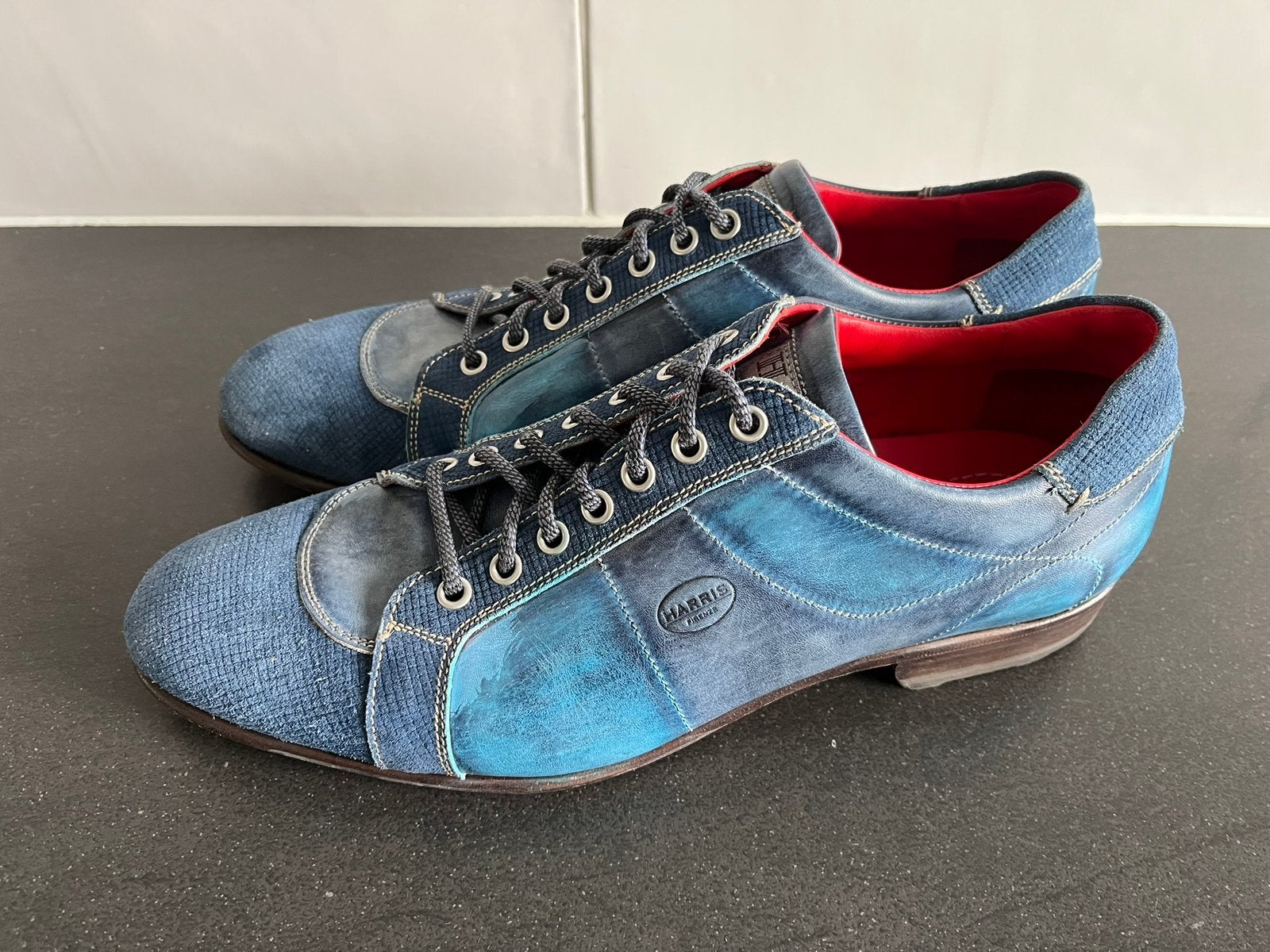 Harris sneakers maat 8 / 42 weinig gedragen, Blauw, Ophalen of Verzenden, Harris, Harris