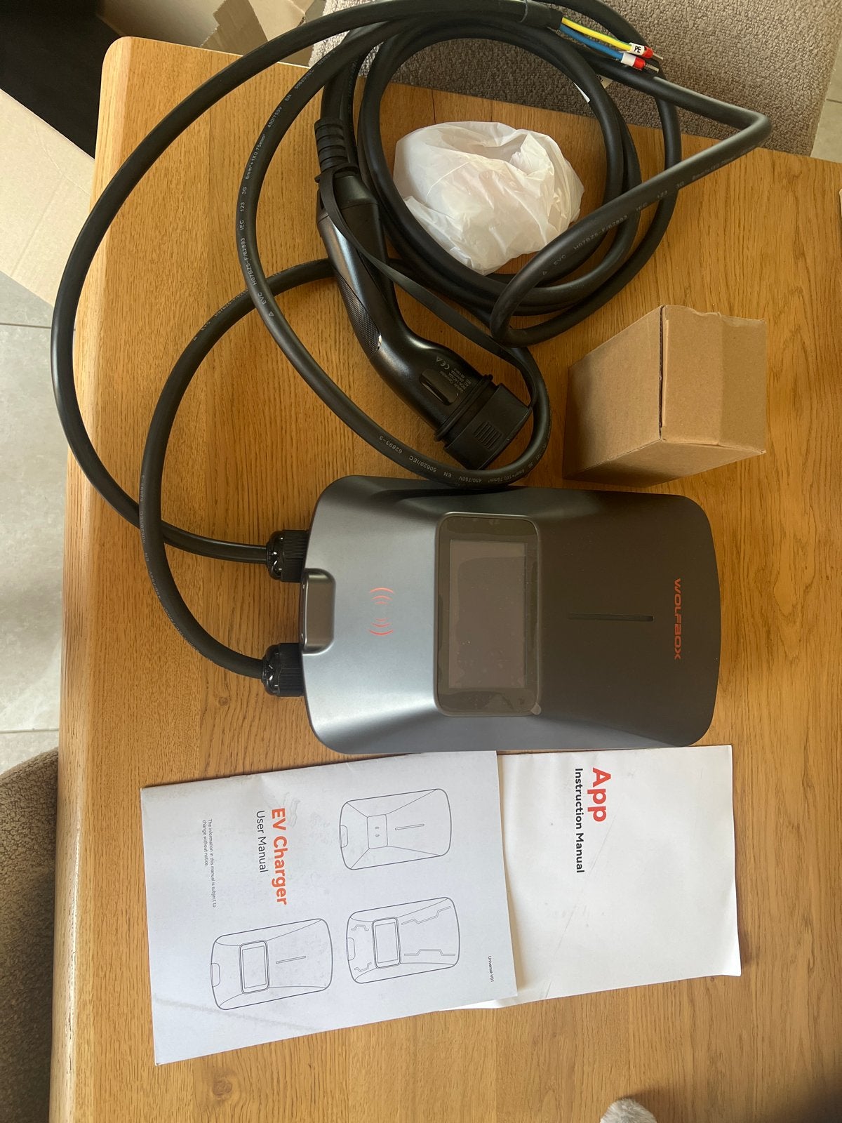 Wolfbox EV Laadstation 7kW - nieuw, Ophalen of Verzenden, Nieuw, Laadpaal