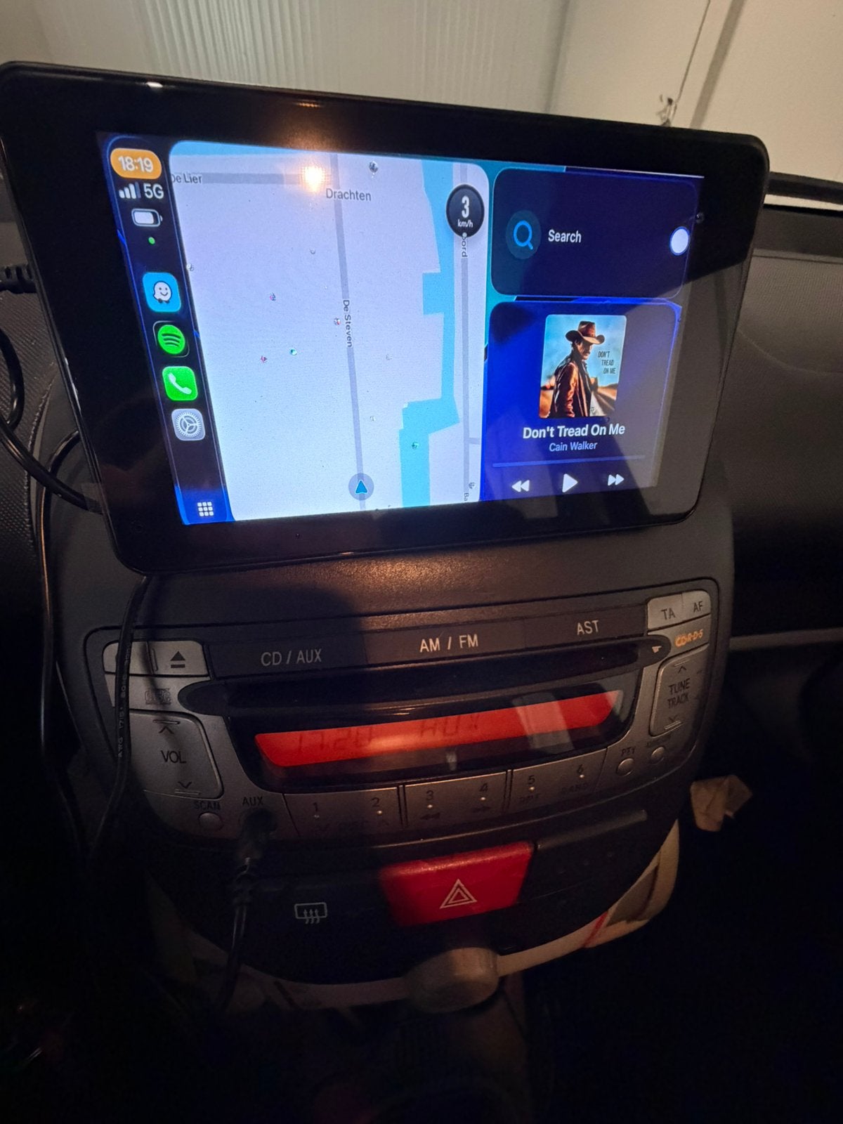 Toyota Aygo 1.0 2008 – Super zuinige – Apple carplay, Voorwielaandrijving, 4 stoelen, 68 pk, Origineel Nederlands