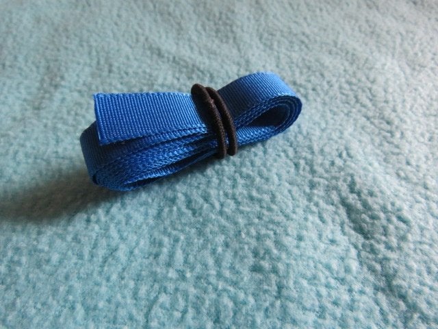 50 CENT OF GRATIS 1,5 meter blauw lint 1 cm breed NIEUW, Ophalen, Nieuw, Lint, Band of Elastiek