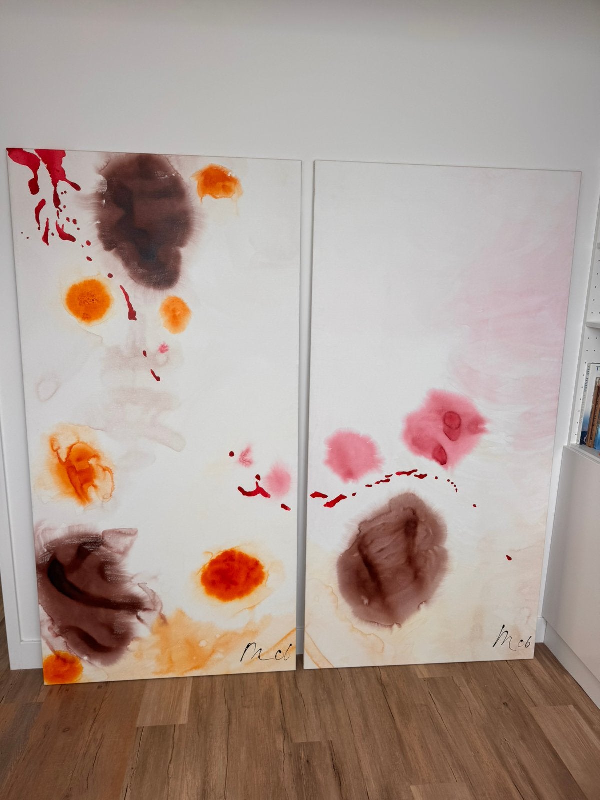 Schilderijen Doeken, Ophalen, Textiel, Overige technieken, Abstract