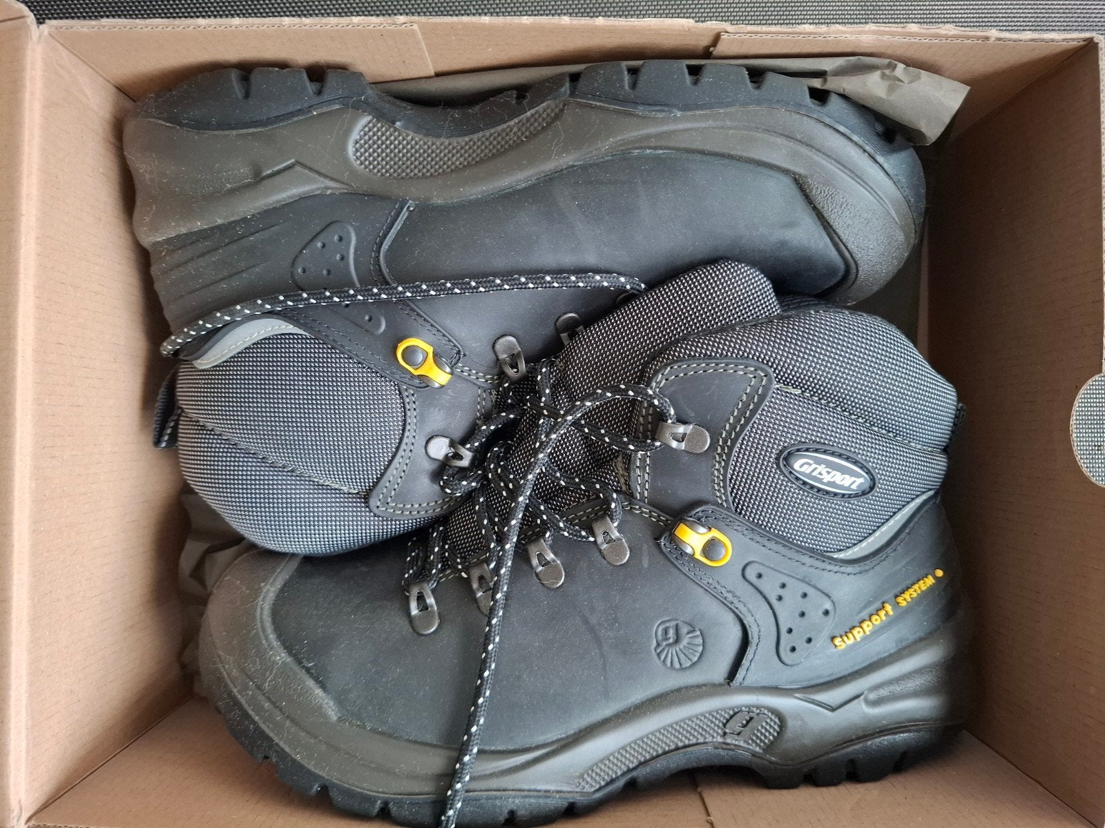Nieuwe Gripsport Werkschoenen Maat 42 - Stevig & Solide, Kleding | Heren, Ophalen, Zwart, Nieuw, Werkschoenen