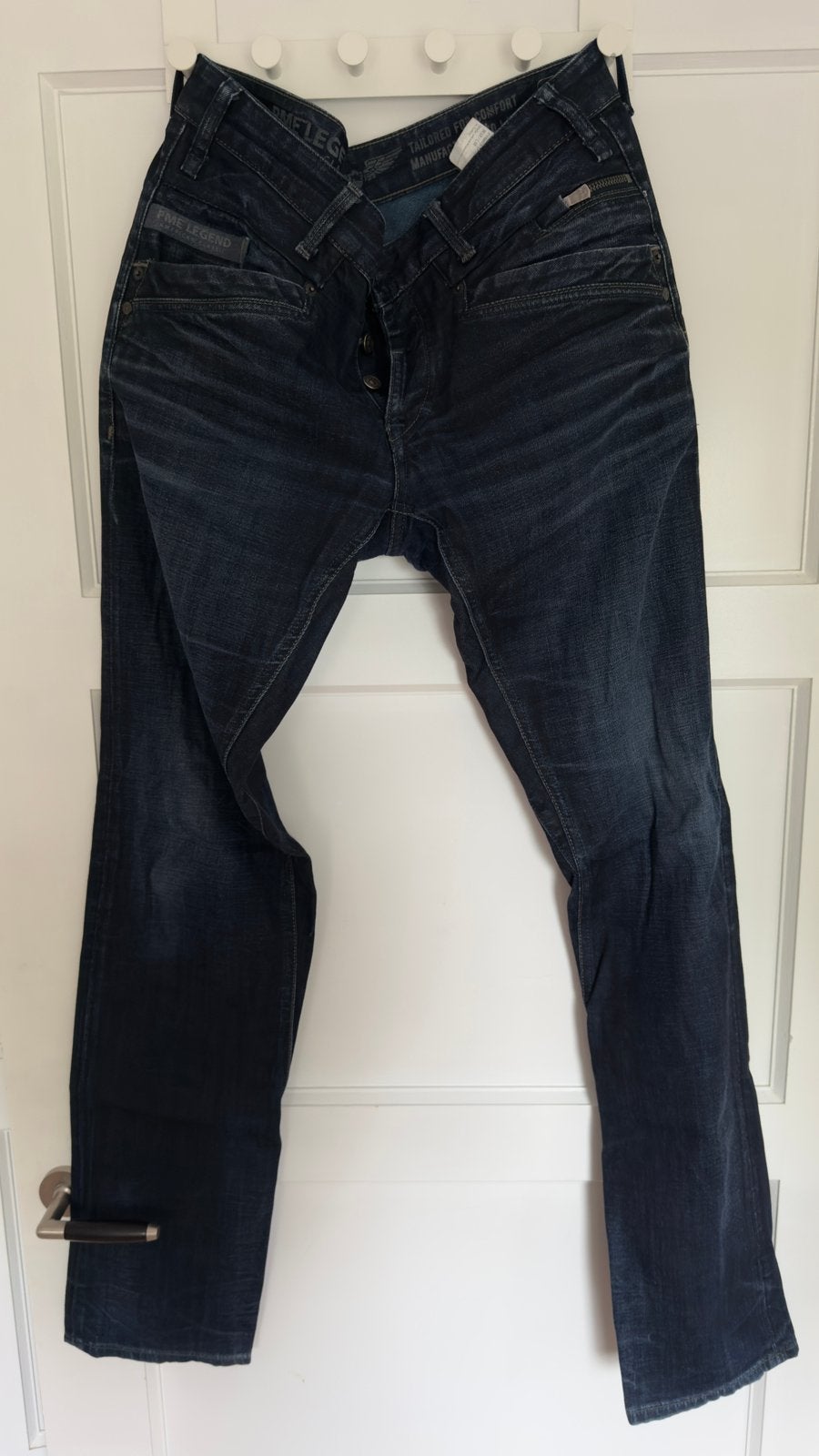 PME Legend donkerblauw 33/38 in nette staat, Ophalen of Verzenden, Zo goed als nieuw, Blauw, W33 - W34 (confectie 48/50)