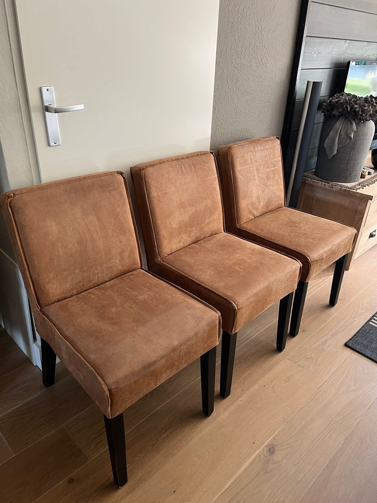 Be Pure Home Rodeo eetkamer stoelen 3, Ophalen, Gebruikt, Drie