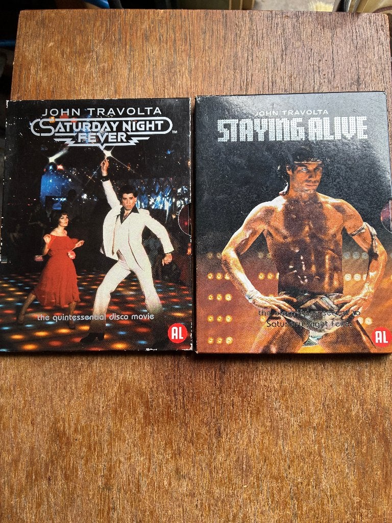 Saturday Night Fever / Staying Alive DVD (Travolta) Disco !, Engels, Alle leeftijden, Nederlands, Ophalen of Verzenden