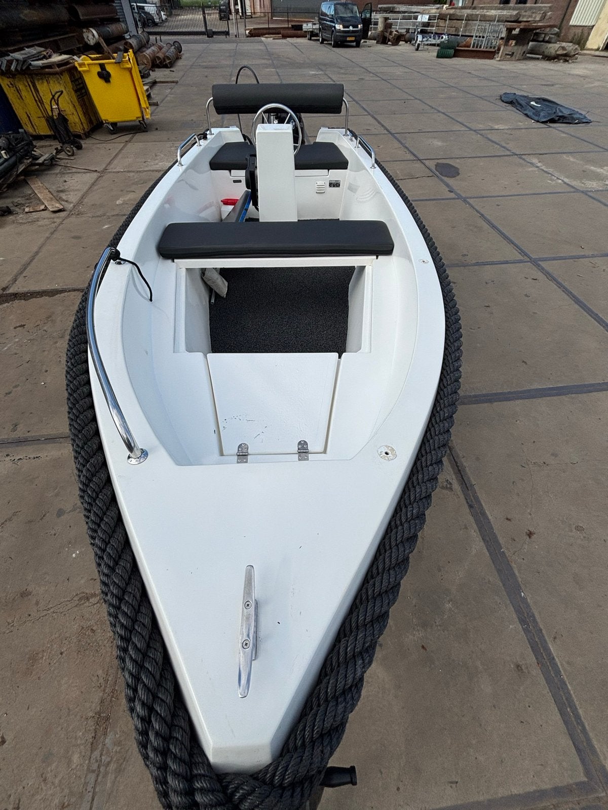 Amigo boot 4m met 9.8 Tohatsu buitenboordmotor, Overige merken, Gebruikt, 4 m, Buitenboordmotor