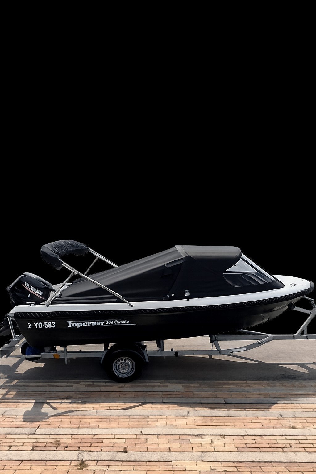 Sloep topcraft 484 grande limited editie, Watersport en Boten, Sloepen, Ophalen, Tender, Gebruikt, Rondzit