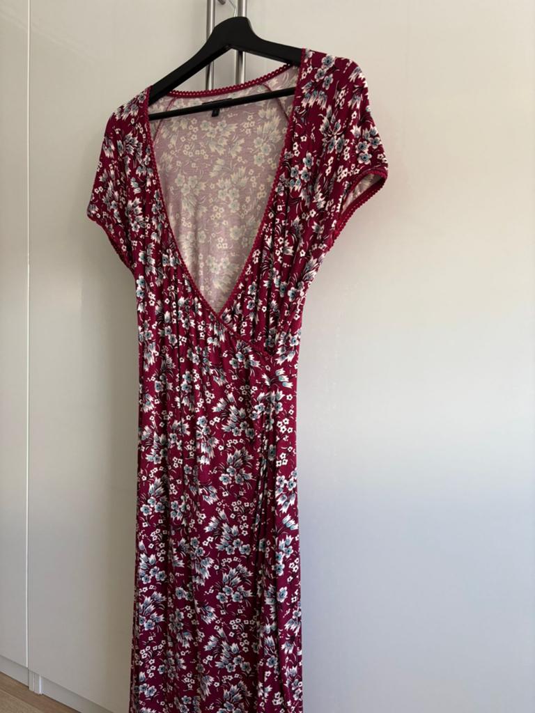 King Louie jurk., Kleding | Dames, Ophalen of Verzenden, Zo goed als nieuw, Maat 38/40 (M), Knielengte