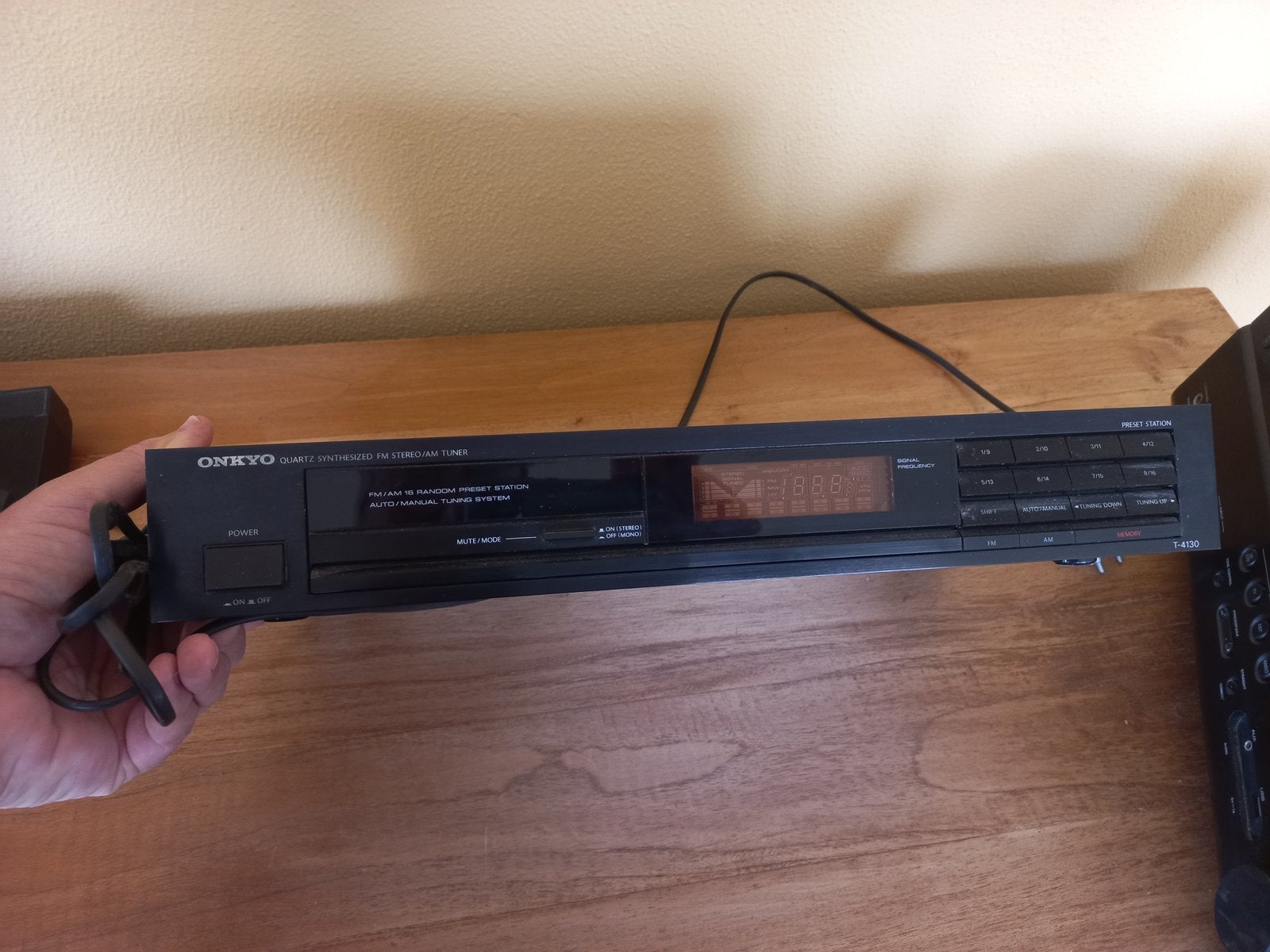 Audioset met tuner, versterker, CD/DVDplayer en 2 boxen, Ophalen, Gebruikt