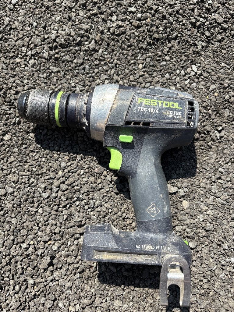 Festool TDC 18/4 EC-TEC QUADRIVE, Doe-het-zelf en Verbouw, Ophalen, Gebruikt, Variabele snelheid, Boor- en Schroefmachine