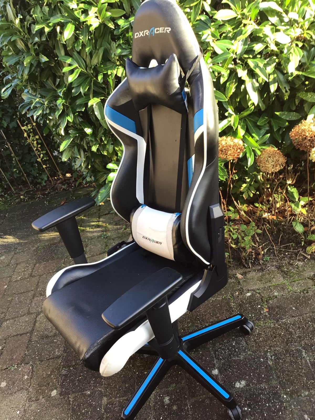 DXRacer Gaming/Bureaustoel - Gebruikt maar in goede staat, Huis en Inrichting, Ophalen, Gebruikt, Zwart, Gaming bureaustoel