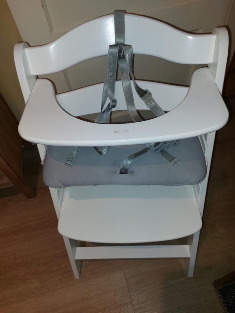 Hauck Meegroeistoel Alpha+ met gordel en kussen, Kinderen en Baby's, Kinderstoelen, Ophalen