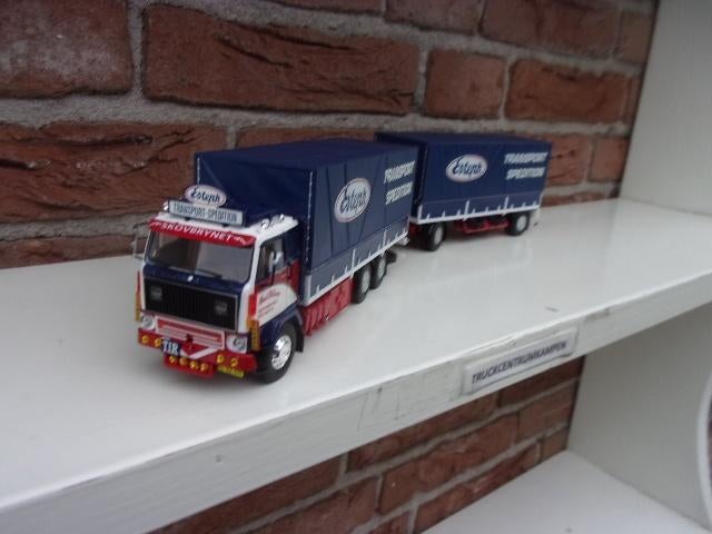 Tekno  Volvo  F89  van  Niels  Pallesen., Hobby en Vrije tijd, Modelauto's | 1:50, Ophalen of Verzenden, Nieuw, Bus of Vrachtwagen