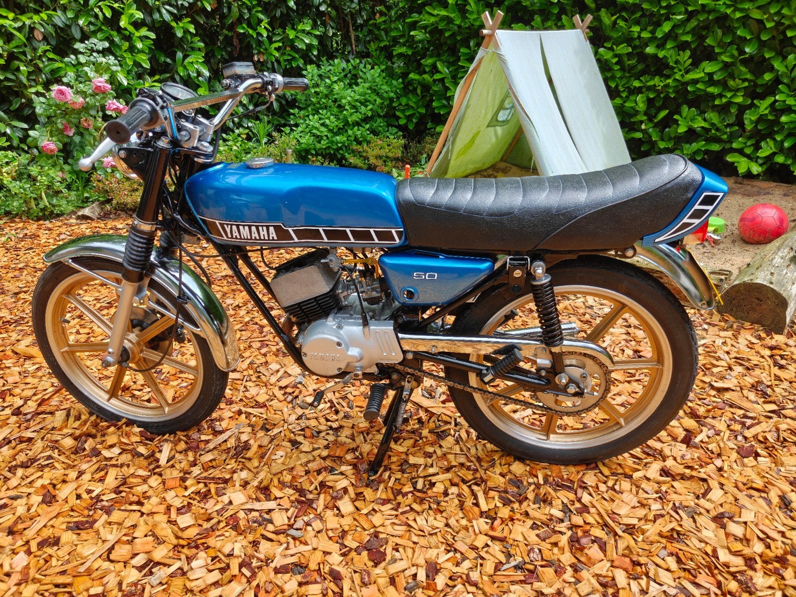 Yamaha RD50 - Klassieke bromfiets in topstaat, Ophalen, Yamaha