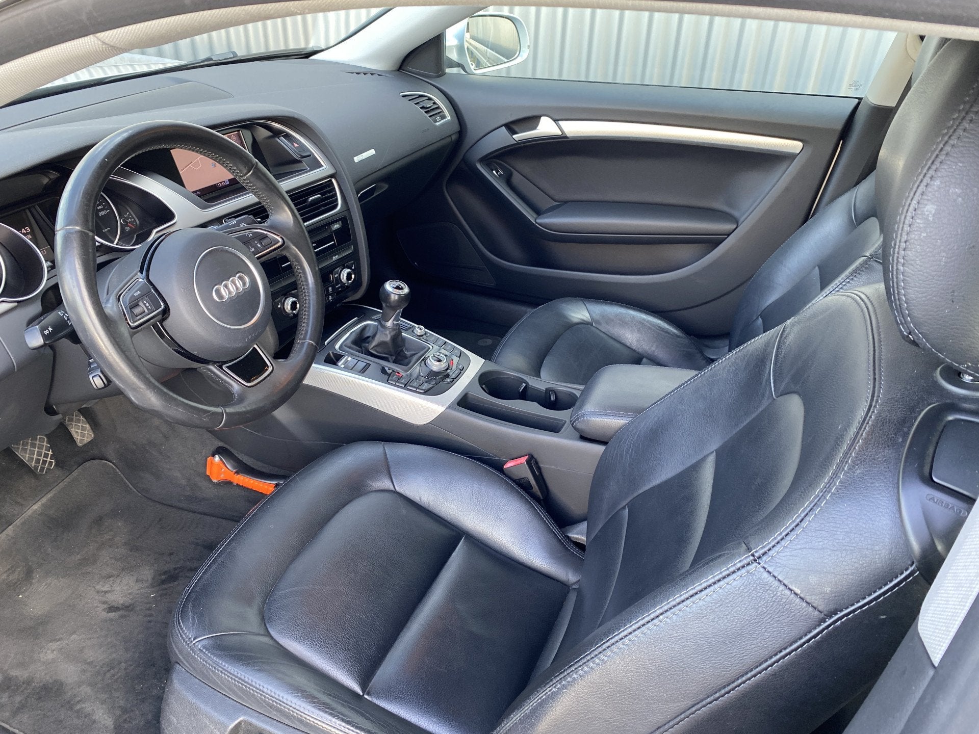 Audi A5 Coupé 1.8 TFSI Pro Line 159Dkm.NAP, Leer, Clima, St, Auto's, Voorwielaandrijving, Euro 5, Gebruikt, Zwart