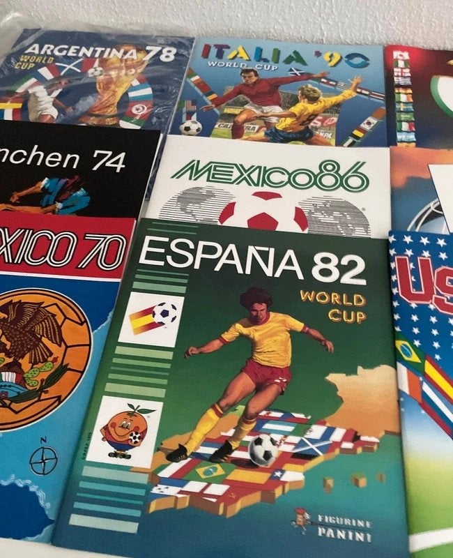 Wereldbeker Panini collectie herdruk, Ophalen of Verzenden, Zo goed als nieuw