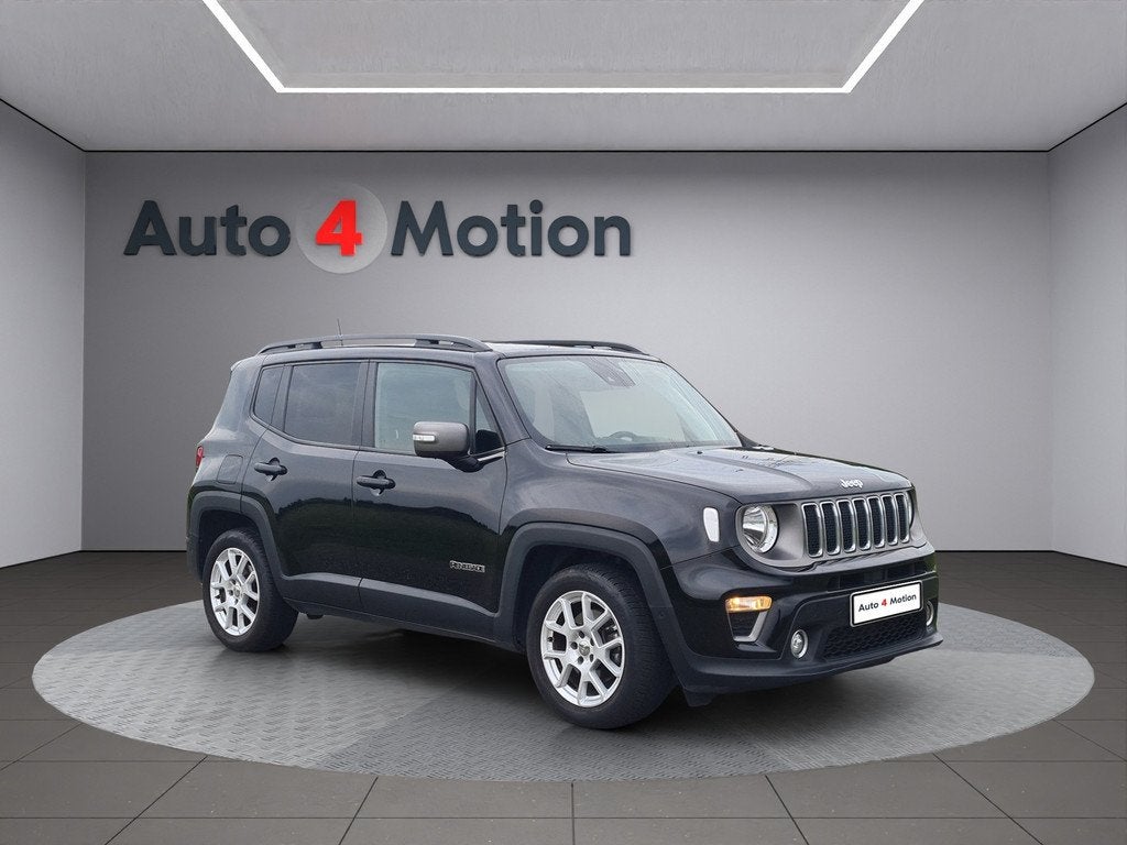 Jeep RENEGADE 1.3T-e Freedom AUTOMAAT I PANO I CAMERA, Auto's, Gebruikt, 4 cilinders, Zwart, Bedrijf