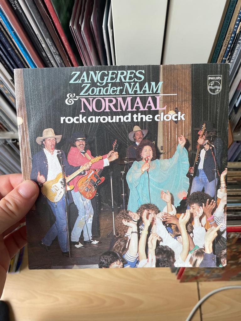 Zangeres Zonder Naam & Normaal - Rock Around The Clock, Gebruikt, Overige genres, 7 inch, 1980 - 1989