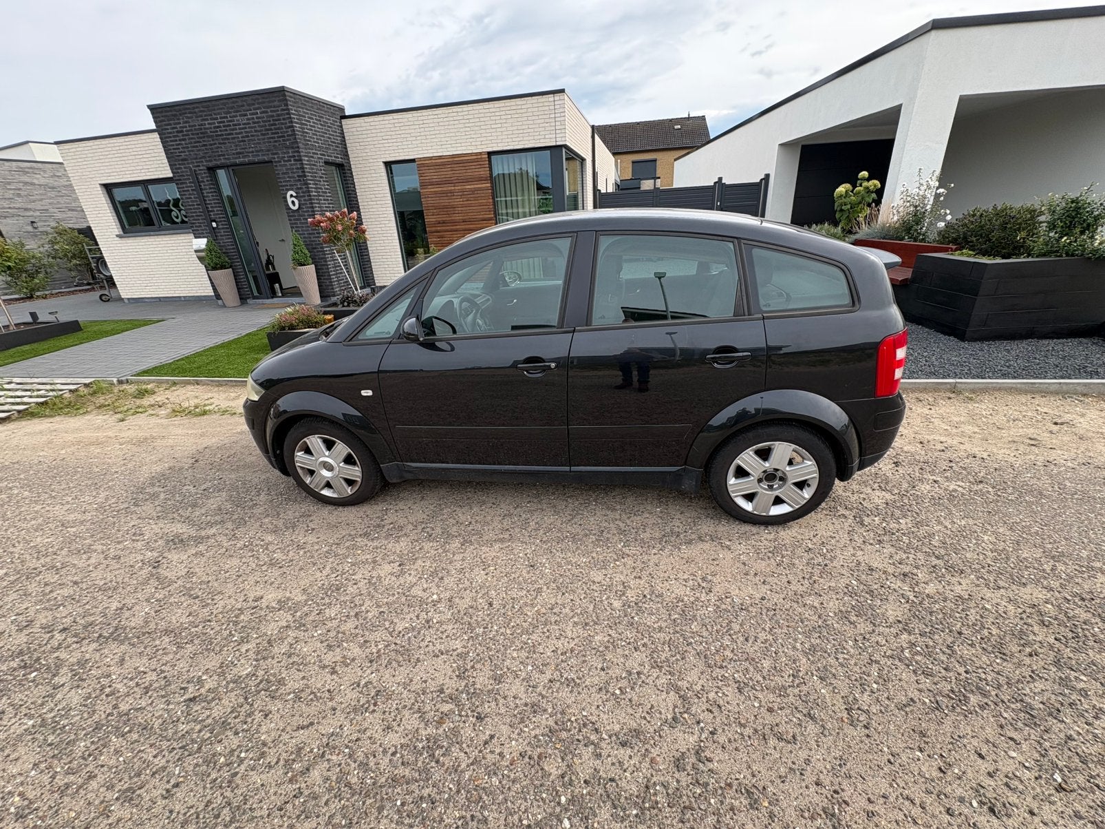 Audi A2 2003 Zwart, 490 kg, 74 pk, 31 €/maand, Zwart