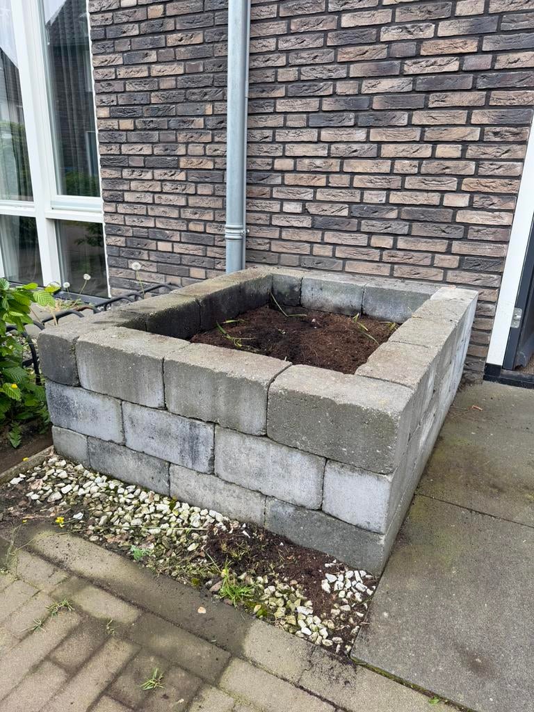 Border stenen, Tuin en Terras, Bielzen en Borders, Ophalen, Gebruikt, Minder dan 100 cm, Minder dan 25 cm