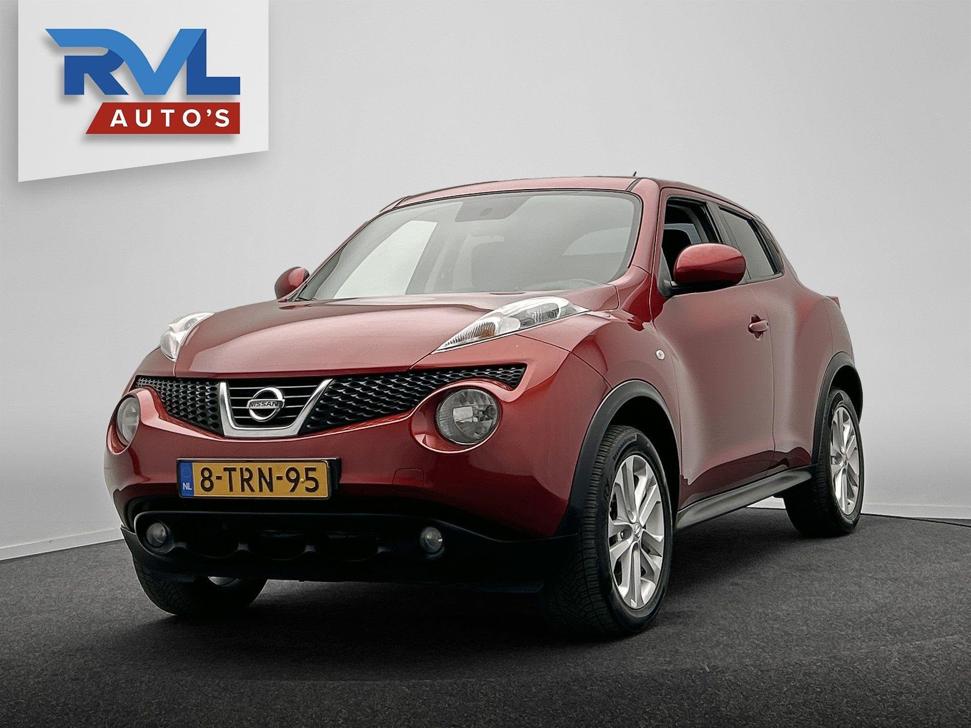 Nissan Juke 1.6 Trekhaak Climate-control Cruise Lichtmetaal, Voorwielaandrijving, Euro 5, Stof, 4 cilinders