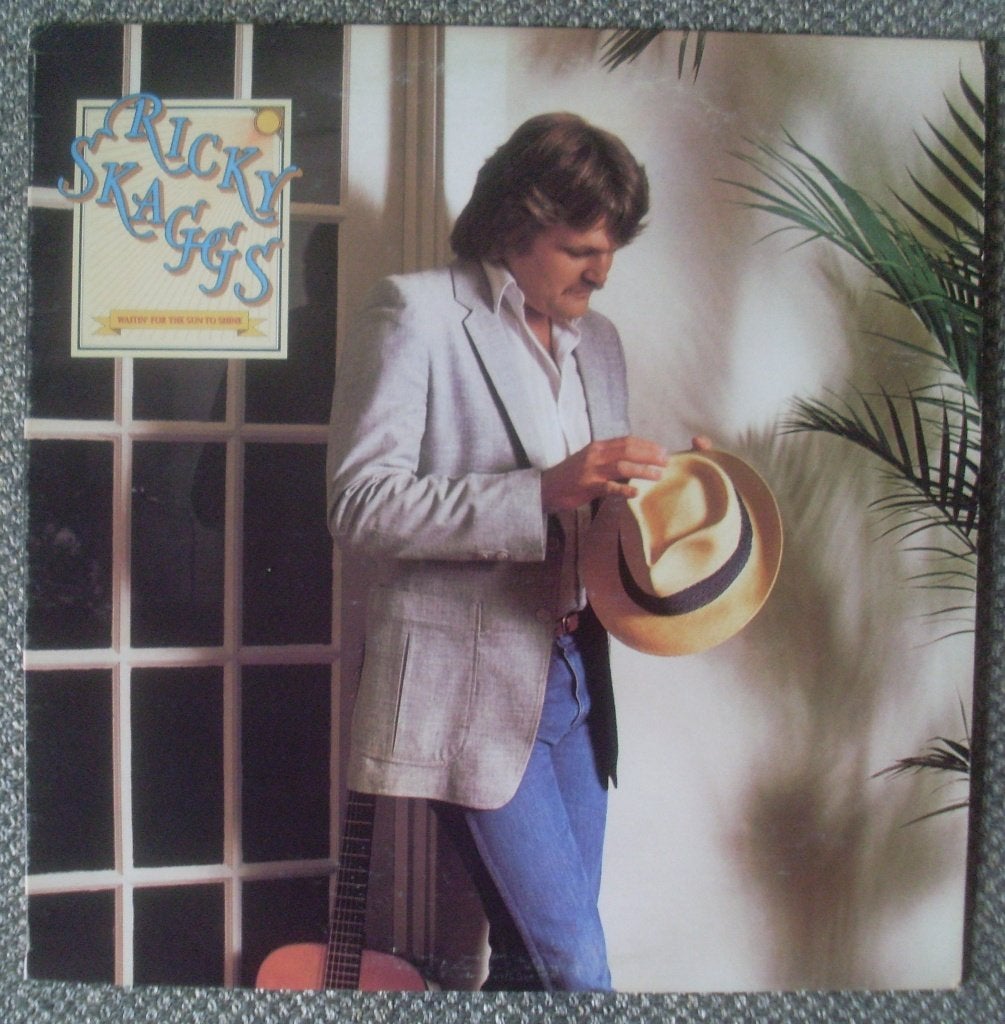 Ricky Skaggs - Waitin' For The Sun To Shine (LP) USA, Cd's en Dvd's, Vinyl | Country en Western, Zo goed als nieuw, Americana