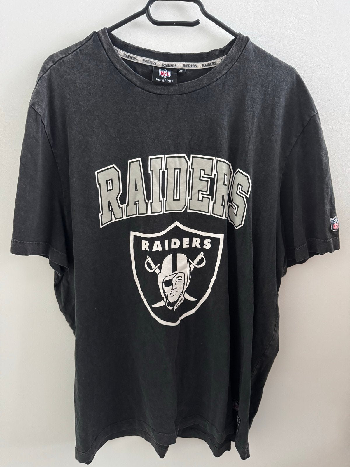 NFL Raiders T-shirt - Zwart - Maat XXL, Ophalen of Verzenden, Gedragen, Overige maten, Zwart