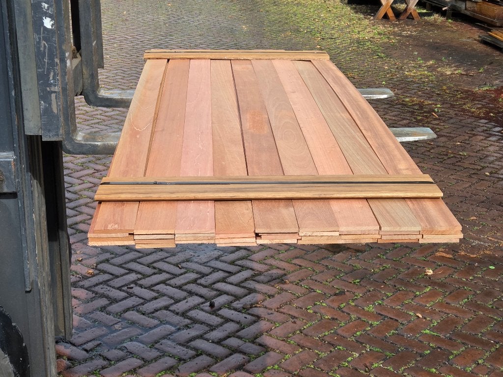 36 Meranti planken - nr: HP2, Ophalen, Planken, Nieuw, Hardhout