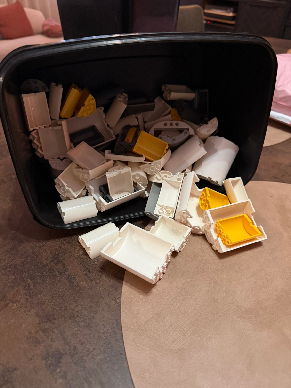 Lego halve cylinders diverse maten, Ophalen of Verzenden, Zo goed als nieuw, Losse stenen, Lego