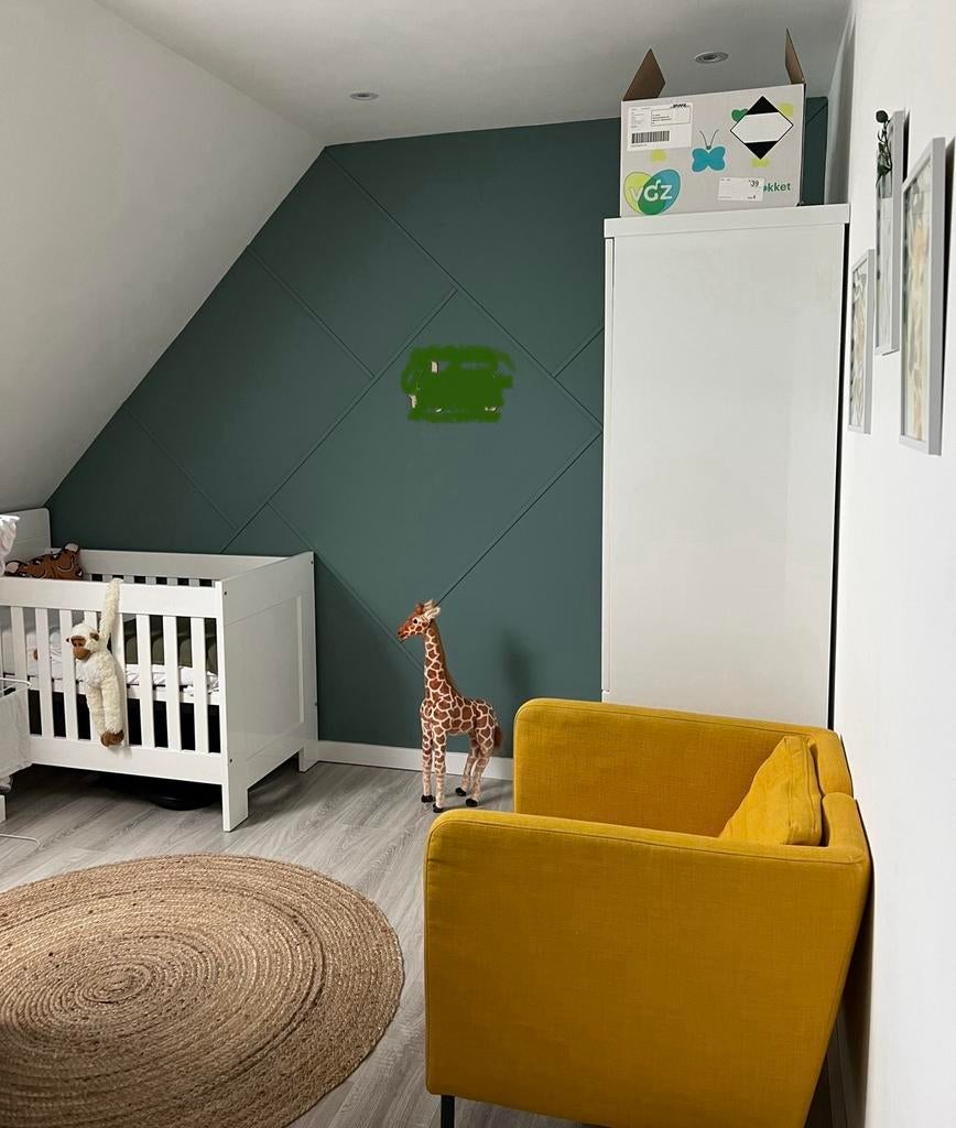Complete babykamer wit bed commode en kast, Kinderen en Baby's, Kinderkamer | Complete kinderkamers, Gebruikt, Jongetje of Meisje