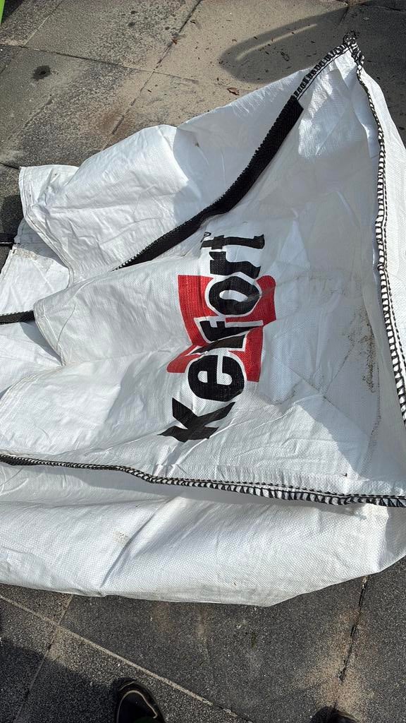 Big bags, Ophalen, Zo goed als nieuw