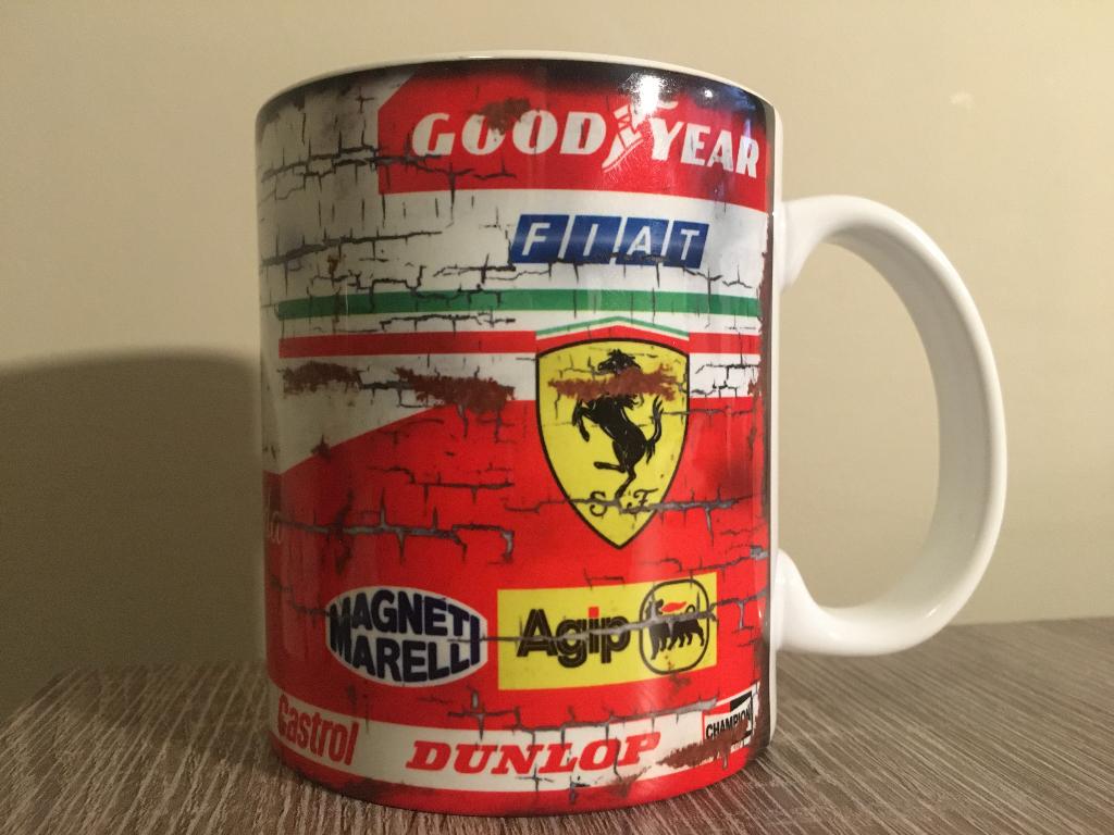 ✅ Niki Lauda Ferrari mok Vintage olie F1 Autosport NIEUW, Ophalen of Verzenden, Nieuw, Formule 1