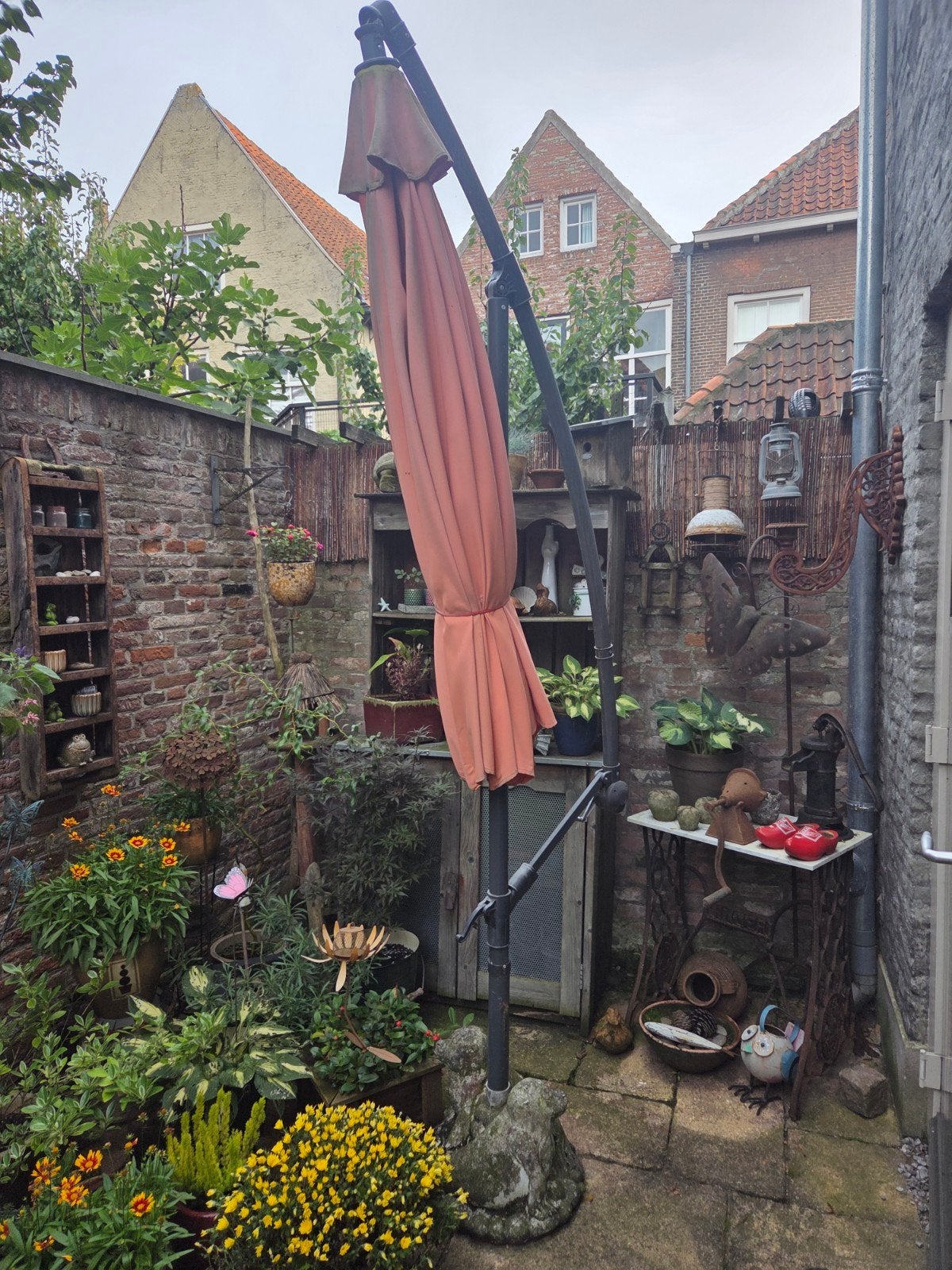 Parasol, Tuin en Terras, Ophalen, Gebruikt, 2 tot 3 meter, Zweefparasol